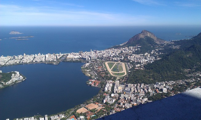 View from the way to the Corcovado